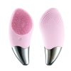 Silicone Facial Cleansing Brush - Pink